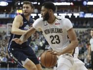 Anthony Davis against the Dallas Mavericks